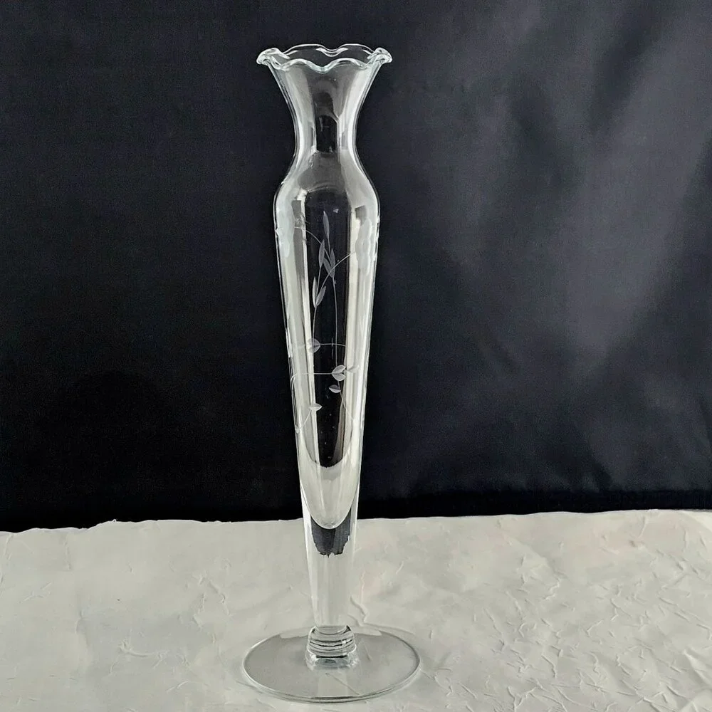 Princess House Heritage Bud Vase 10
